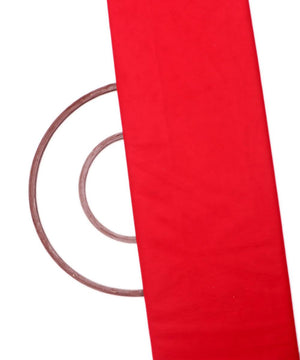 red plain tissue net fabric
