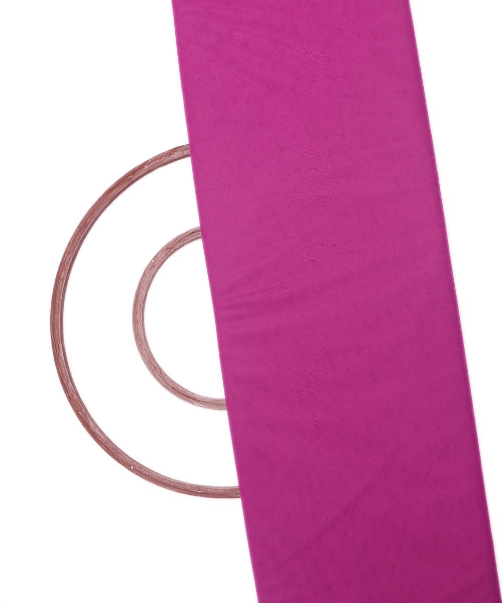 purple plain mesh net fabric