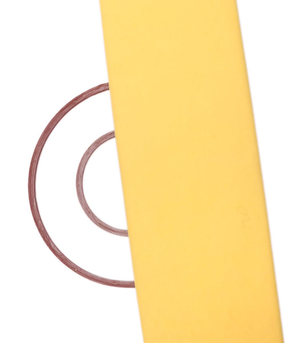 yellow plain mesh net fabric b128 3467