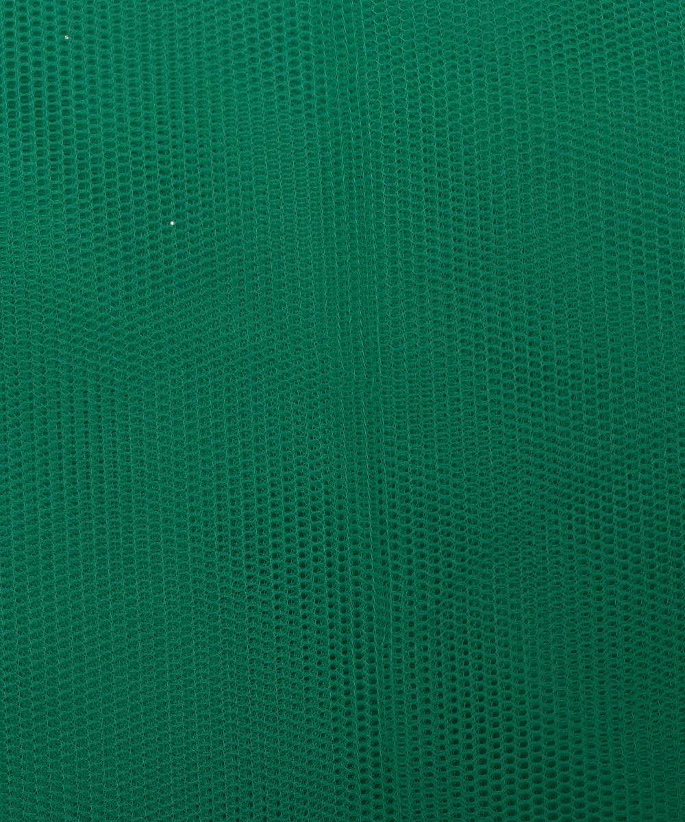 green plain tissue net fabric