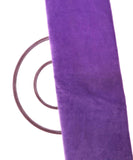 Purple Colour Plain Cotton Velvet Fabric