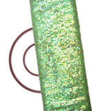 Green Colour Sequin Net Embroidery Fabric