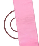 Light Pink Colour Plain Tissue Organza Silk Fabric