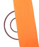 Neon Orange Colour Plain Santoon Fabric