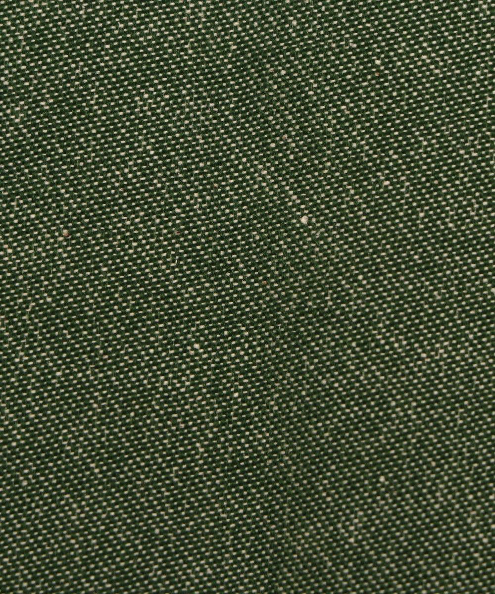 Green Colour Plain Denim Lycra Fabric
