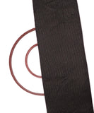 Black Colour Polka Pattern Brocade Jacquard Fabric