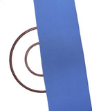 Blue Colour Plain Crepe Fabric