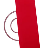 Cherry Red Colour Plain Georgette Fabric