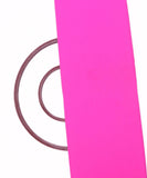 Neon Pink Colour Plain Georgette Fabric