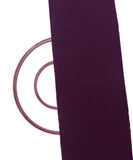 Wine Colour Plain Georgette Fabric