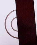 Maroon Colour Two-Tone Plain Velvet Fabric