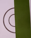 Mehandi Green Colour Plain Glazed Jam Cotton Fabric