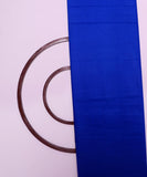 Royal Blue Colour Plain Glazed Jam Cotton Fabric