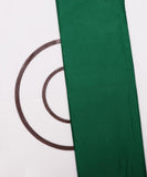 Green Colour Plain Glazed Jam Cotton Fabric