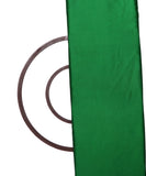 Forest Green Colour Plain Satin Fabric