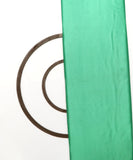 Sea Green Colour Plain Satin Fabric