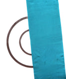 Blue Colour Plain Satin Fabric