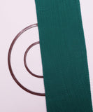 Turquoise Colour  Crushed Plain Satin Fabric