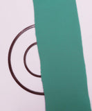 Light Green Colour Plain Pleated Georgette Fabric