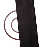 Black  Colour Plain Satin Fabric