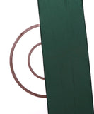 Deep Green Colour Plain Satin Fabric
