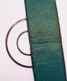 Gama Green Colour Animal Design Banarasi Brocade Silk Fabric