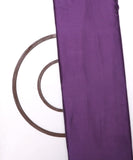 Violet Purple Colour Plain Satin Fabric