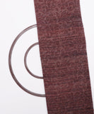 Mauve Coloir Dry Brush Leaf Pattern Rayon Fabric