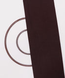 Dark Brown Colour Plain Slub Cotton Fabric