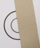Ivory Color Plain Slub Cotton Fabric