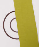 Lemon Colour Plain Slub Cotton Fabric