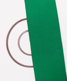 Green Colour Plain Slub Cotton Fabric
