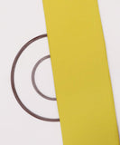 Lemon Yellow Colour Plain Slub Cotton Fabric