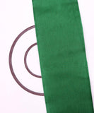 Green Colour Plain Tissue Organza Fabric