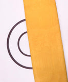 Yellow Colour  Plain Tissue Organza Fabric