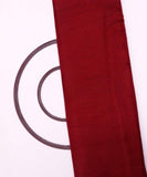 Maroon Colour Plain Tissue Organza Fabric