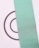 Cyan Colour Plain Tissue Organza Fabric