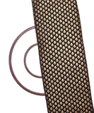 Black Colour Butti Pattern Brocade Silk Fabric