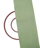 Emerald Green Colour Two Tone Plain Cotton Silk Fabric