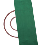 Dark Green Colour Plain Cotton Silk Fabric