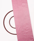 Light Pink Colour Plain Raw Silk Fabric