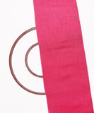 Pink  Colour Plain Raw Silk Fabric
