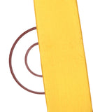 Yellow Colour Plain Uppada Silk Fabric