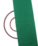 Green Colour Plain Chanderi Fabric