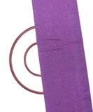 Purple Colour Plain Chanderi Fabric