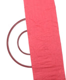 Peach Pink Colour Plain Chanderi Fabric