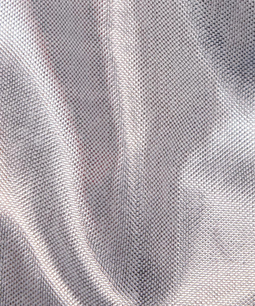 Silver Colour Plain Shimmer Fabric