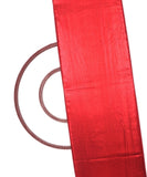 Red Colour Plain Shimmer Fabric