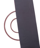 Dark Grey Colour Plain Paper Silk Fabric