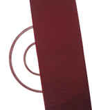 Maroon Colour Two Tone Plain Paper Silk Fabric